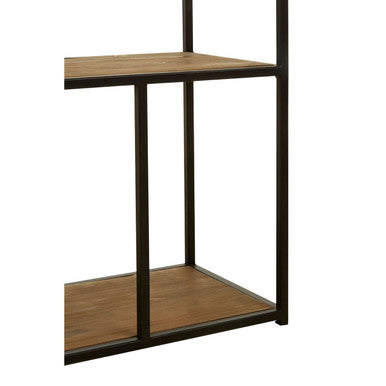 Mason Iron Black Industrial Shelf Unit