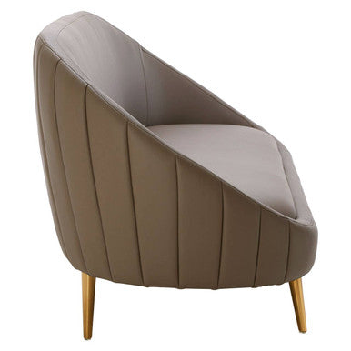 Brown Leather Sofa, Lagero