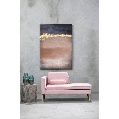 Rosado Marble Side Table & Stool