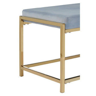 Allure Gold & Powder Blue Bench