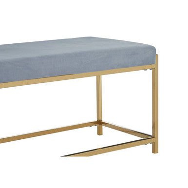 Allure Gold & Powder Blue Bench