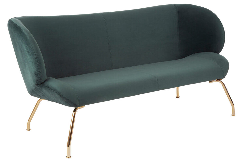 2 Seat Green Sofa, Kolding