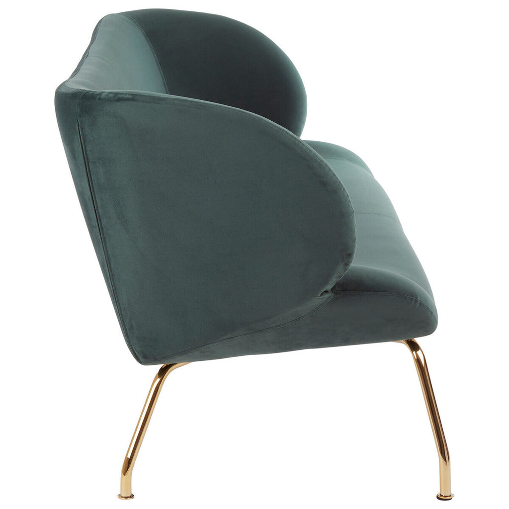 2 Seat Green Sofa, Kolding