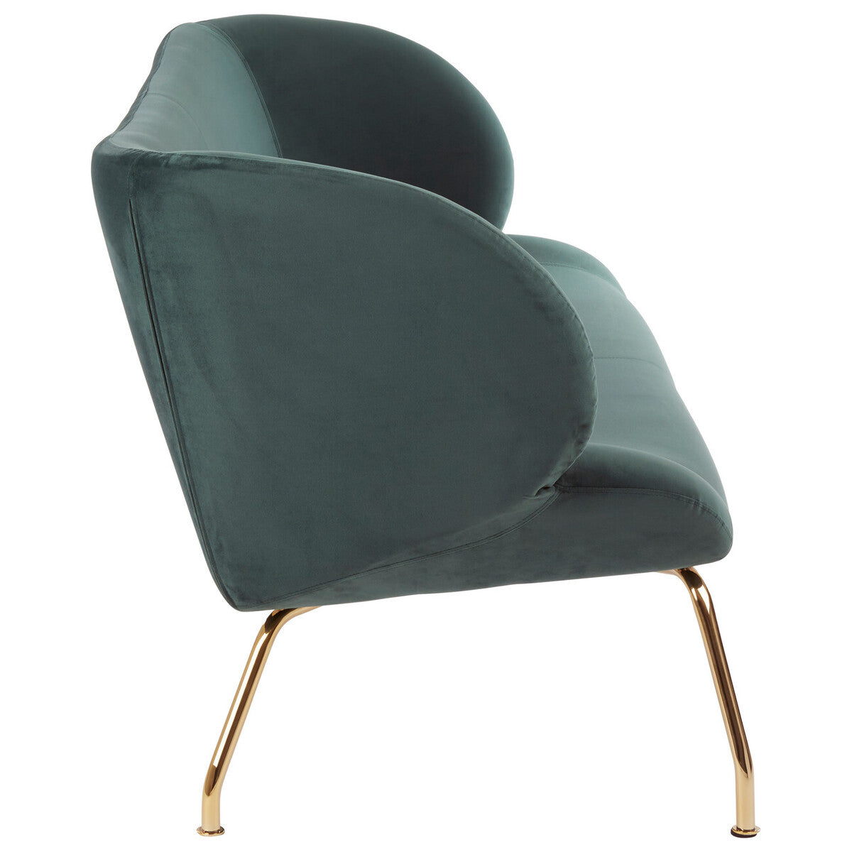 2 Seat Green Sofa, Kolding