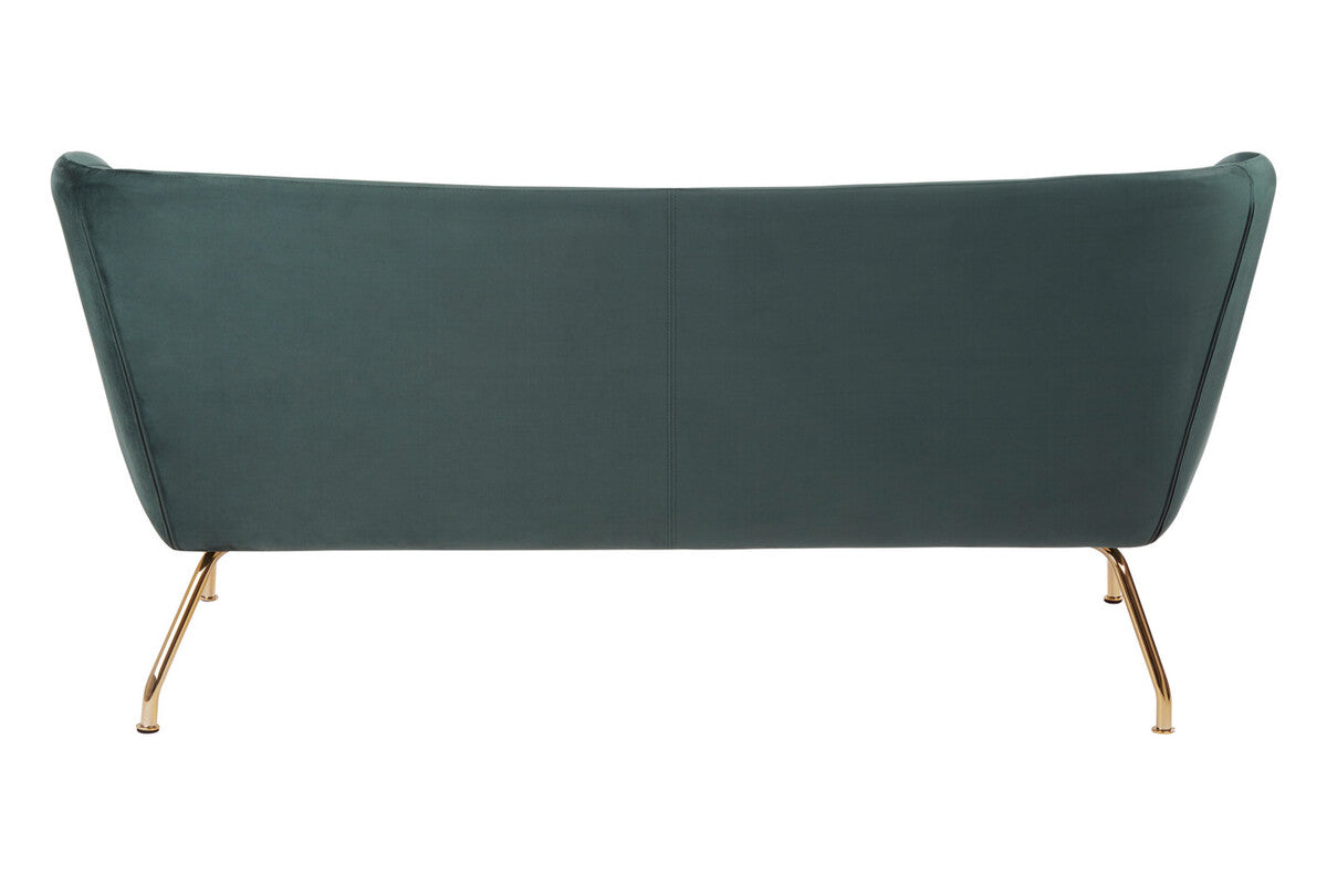 2 Seat Green Sofa, Kolding