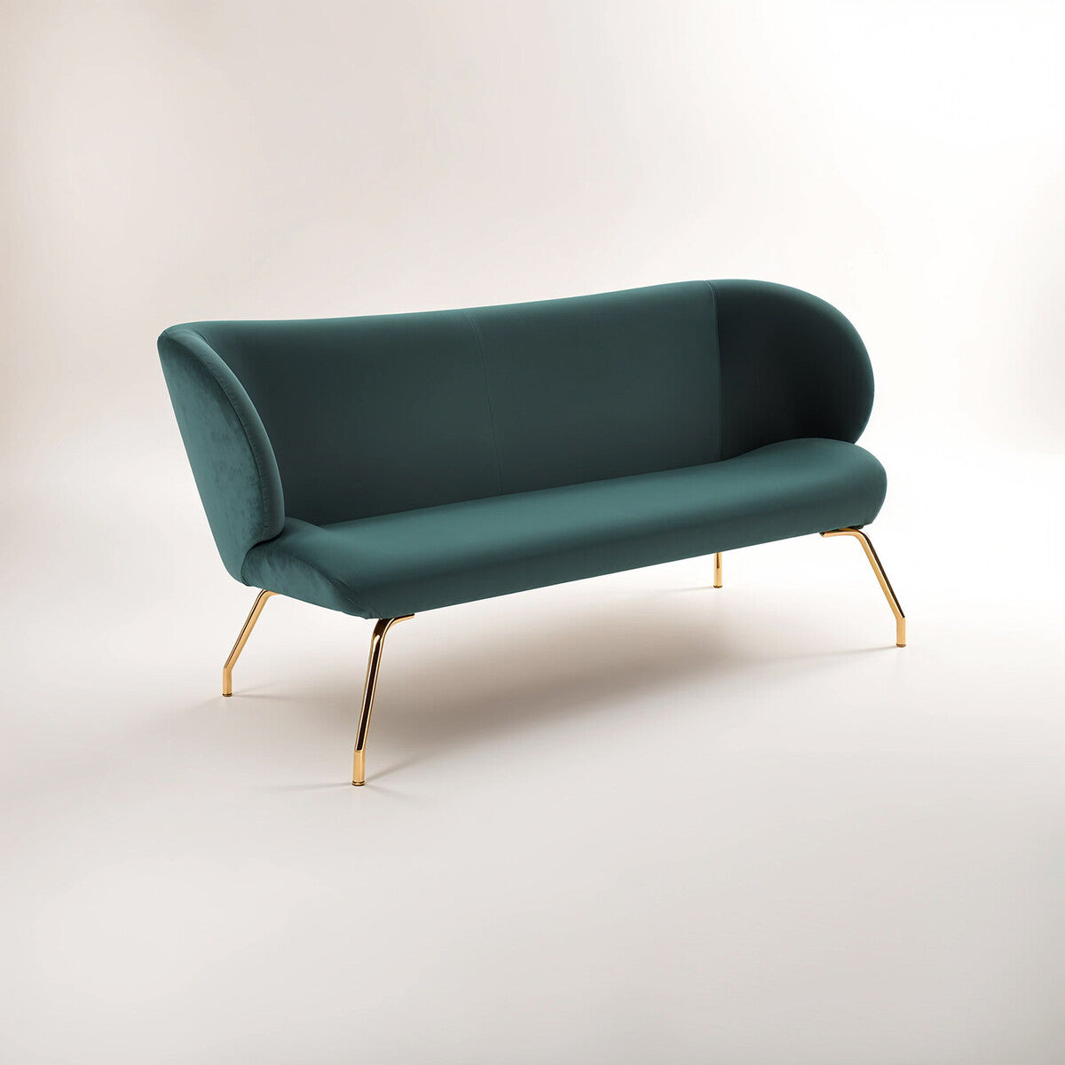 2 Seat Green Sofa, Kolding