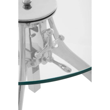 Glass Side Table