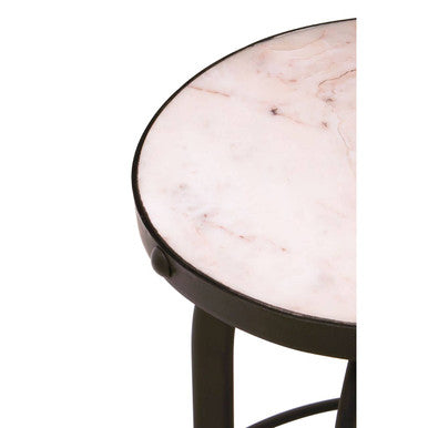 Vasco Black & White Bar Stool