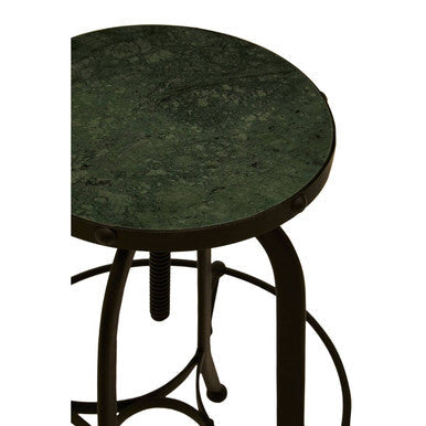 Vasco Black & Green Bar Stool