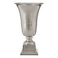 Kensington Townhouse Small Silver Fluted Vase