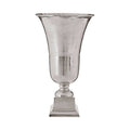 Kensington Townhouse Large Silver Fluted Vase