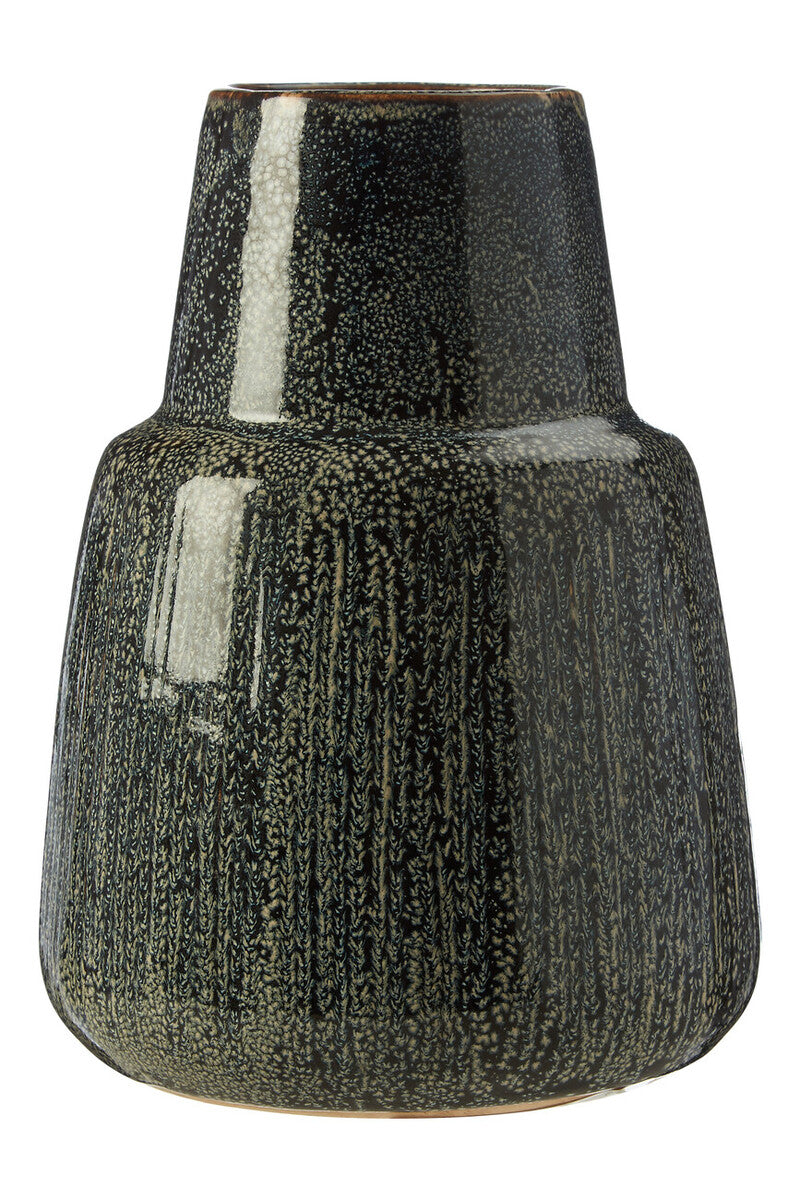 Kondo Large Ceramic Black Vase