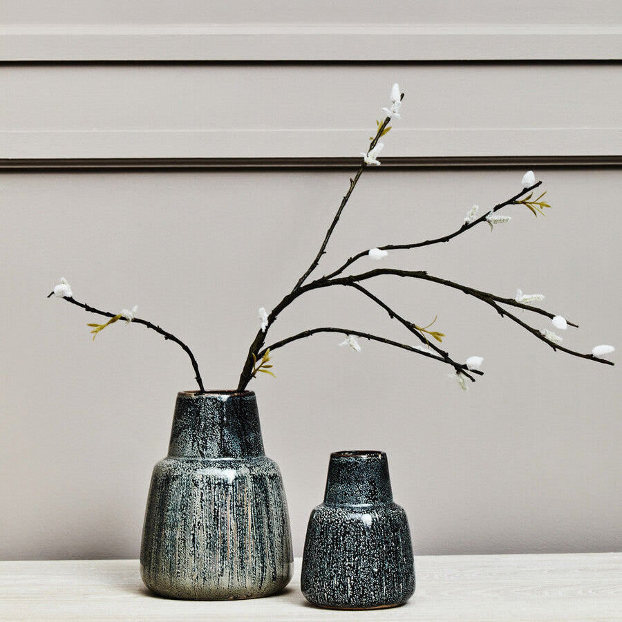 Kondo Large Ceramic Black Vase