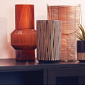 Kiso Large Black & Cream Vase