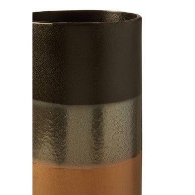 Nixon Stoneware Ceramic Matte Black Contemporary Vase