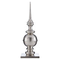 Kensington Townhouse Small Rough Nickel Obelisk