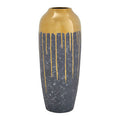 Cyrus Grey & Gold Large Vase