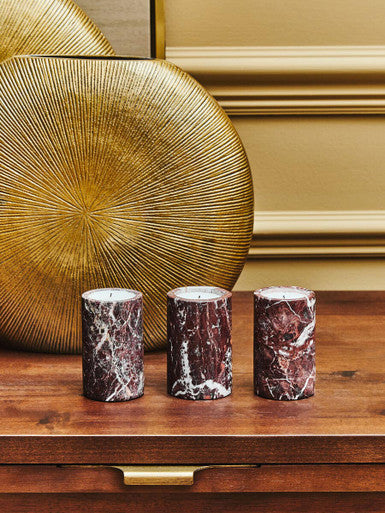 Estrella Small Gold Round Vase