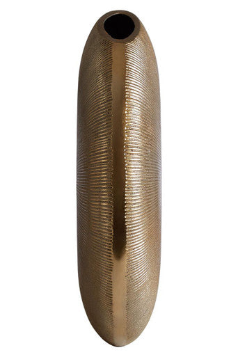 Estrella Large Gold Round Vase