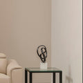 Mirano Black Nickel Knot Sculpture