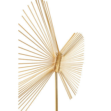 Mirano Gold Spiral Sculpture