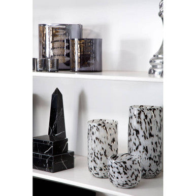 Carra Speckled Grey Small Vase