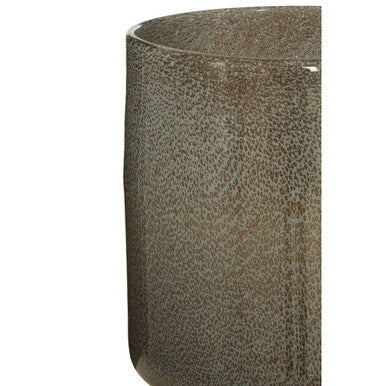 Cleo Small Grey & Gold Vase