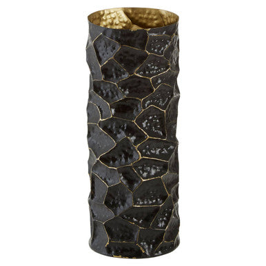 Akola Black & Gold Large Vase