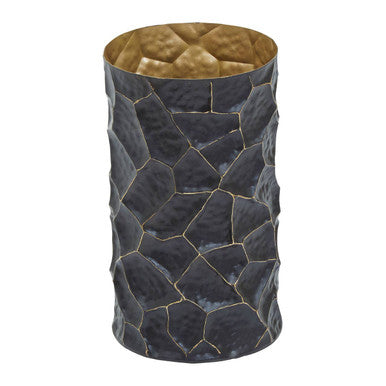 Akola Black & Gold Small Vase
