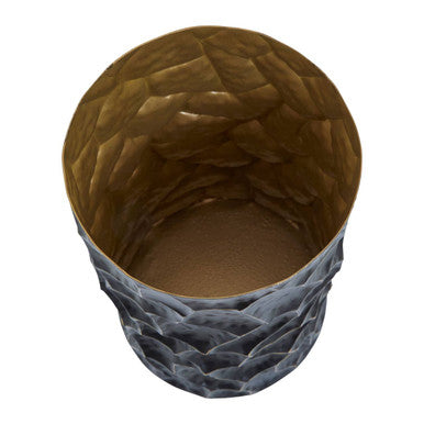 Akola Black & Gold Small Vase