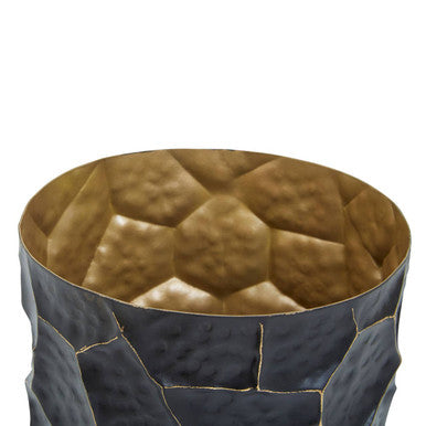 Akola Black & Gold Small Vase