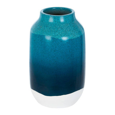 Domo Blue & White Earthenware Vase