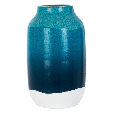 Domo Blue & White Earthenware Vase