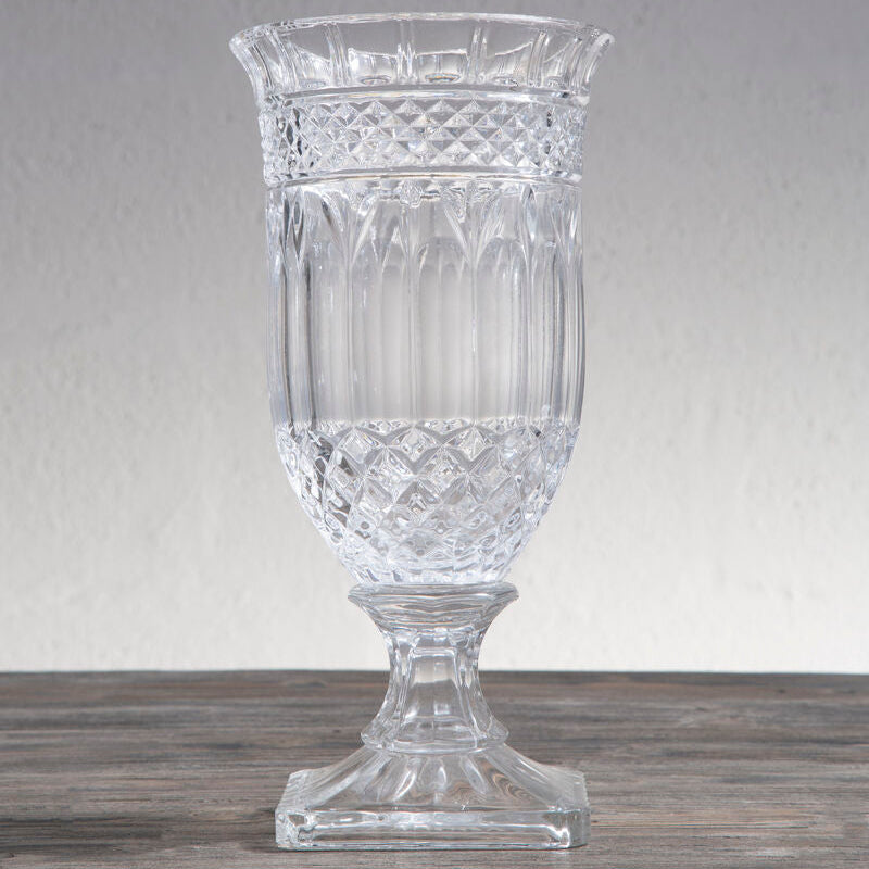 Savita Footed Vase With Square Base