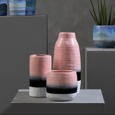 Caldera Dip Dye Cylindrical Vase