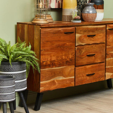 Darnell Small Chevron White Modern Planter