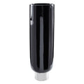 Callie Black & Silver Large Pedestal Vase