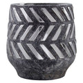 Helaine Grey & Silver Large Ceramic Planter