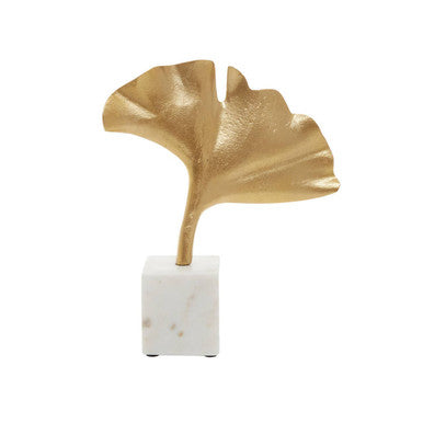Mirano Gold Ginkgo Sculpture