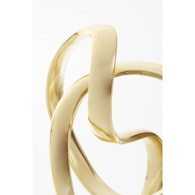 Mirano Gold Knot Sculpture