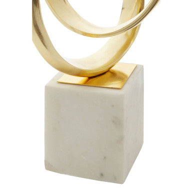 Mirano Gold Knot Sculpture