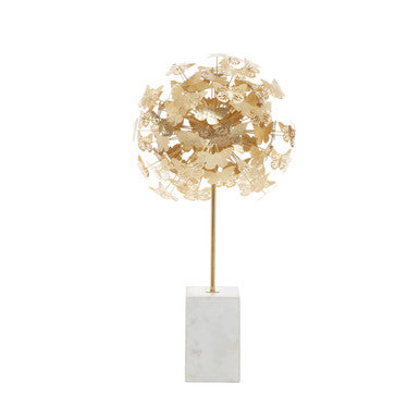 Mirano Gold Butterfly Sculpture