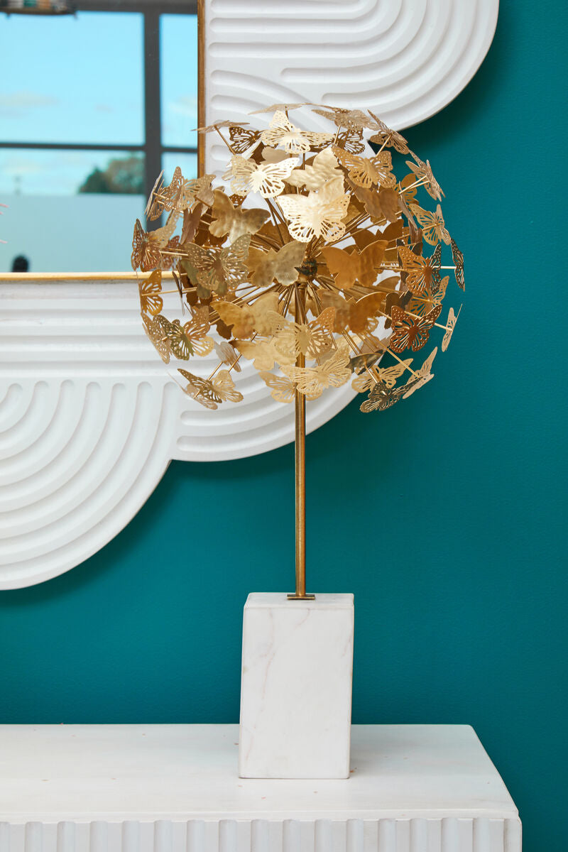 Mirano Gold Butterfly Sculpture