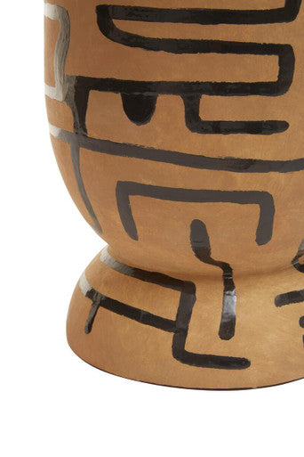 Barren Hand Painted Earthenware Plant Pot