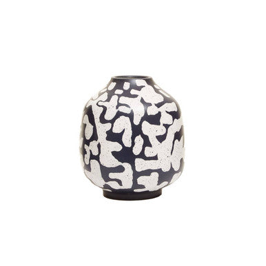 Tundra Earthenware Ceramic White Vase