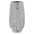 Hesper Small Silver Ceramic Vase