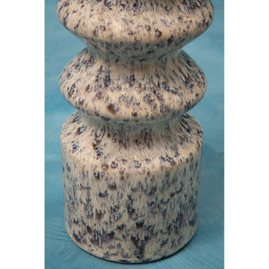Shai Large Stoneware Beige Contemporary Vase