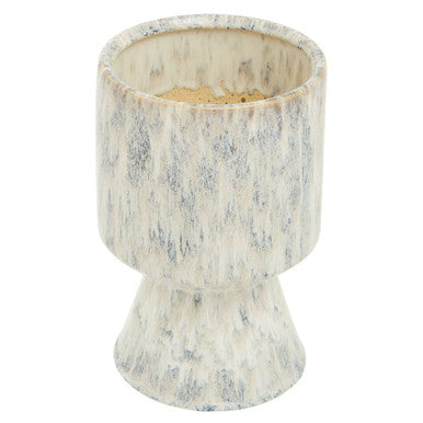 Shai Large Stoneware Beige Planter