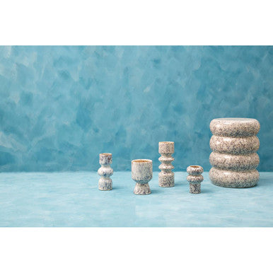 Shai Large Stoneware Beige Planter
