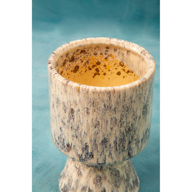 Shai Large Stoneware Beige Planter